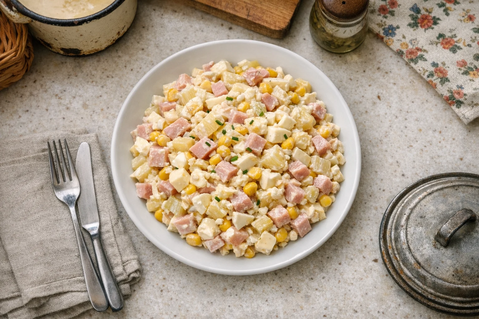 Ananas-Sellerie-Salat