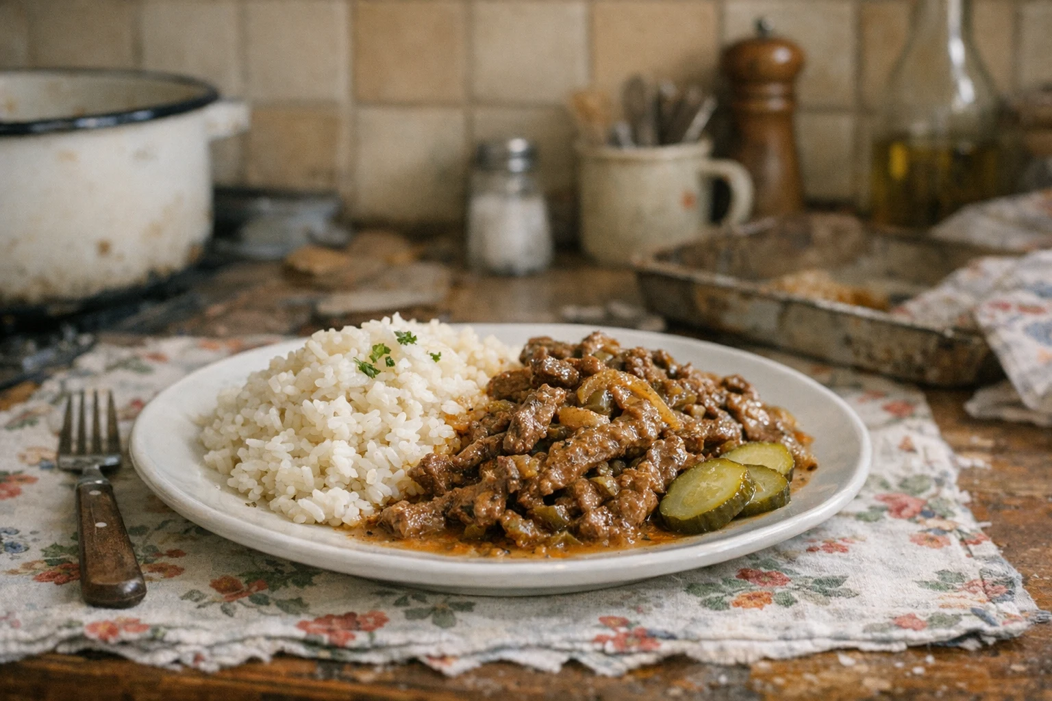 Bœuf Stroganoff