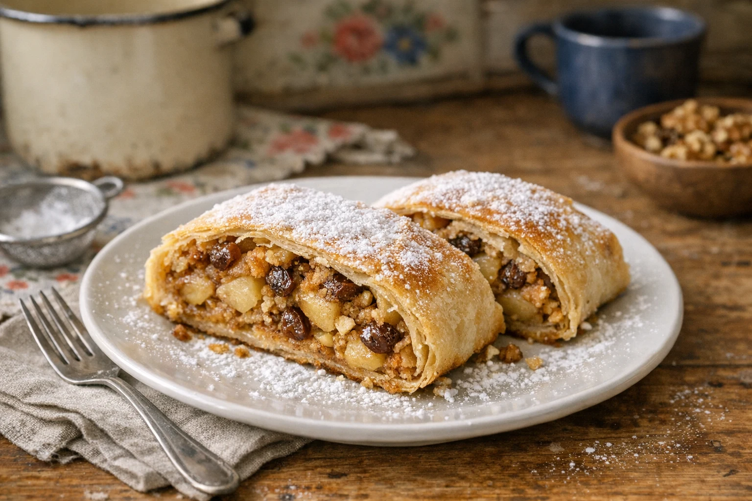 Altungarischer Apfelstrudel