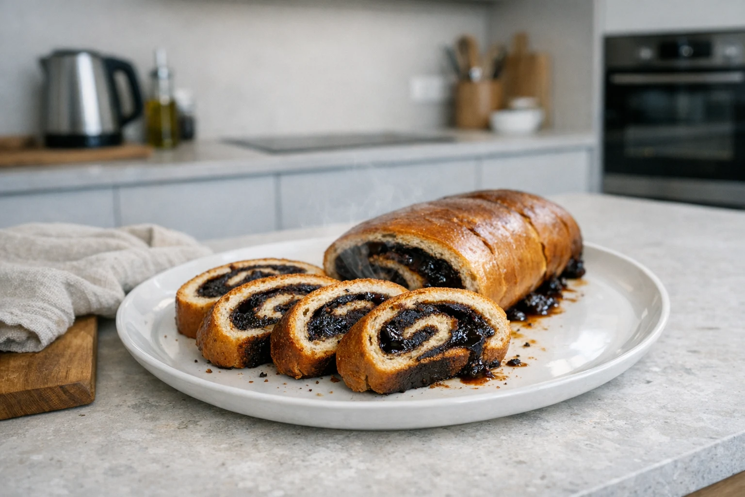 Mamas Kakao-Hefestrudel
