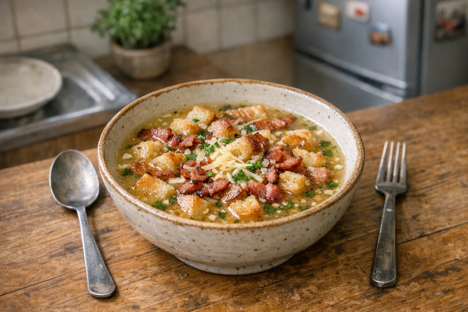 Knoblauchsuppe