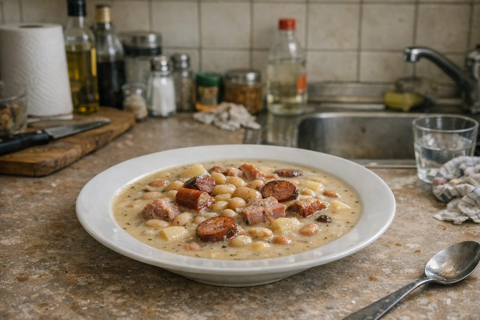 Saure Bohnensuppe