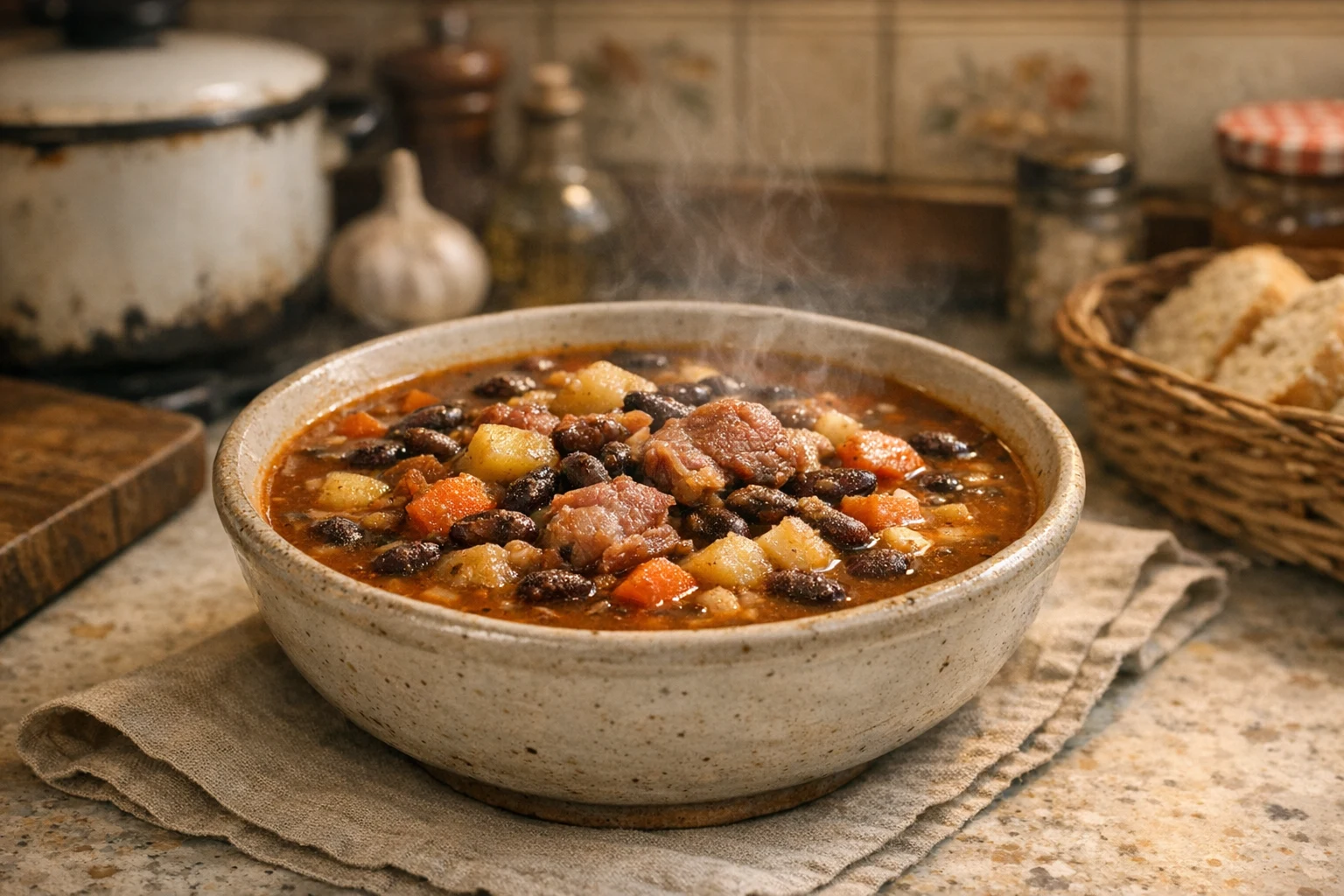 Bohnensuppe