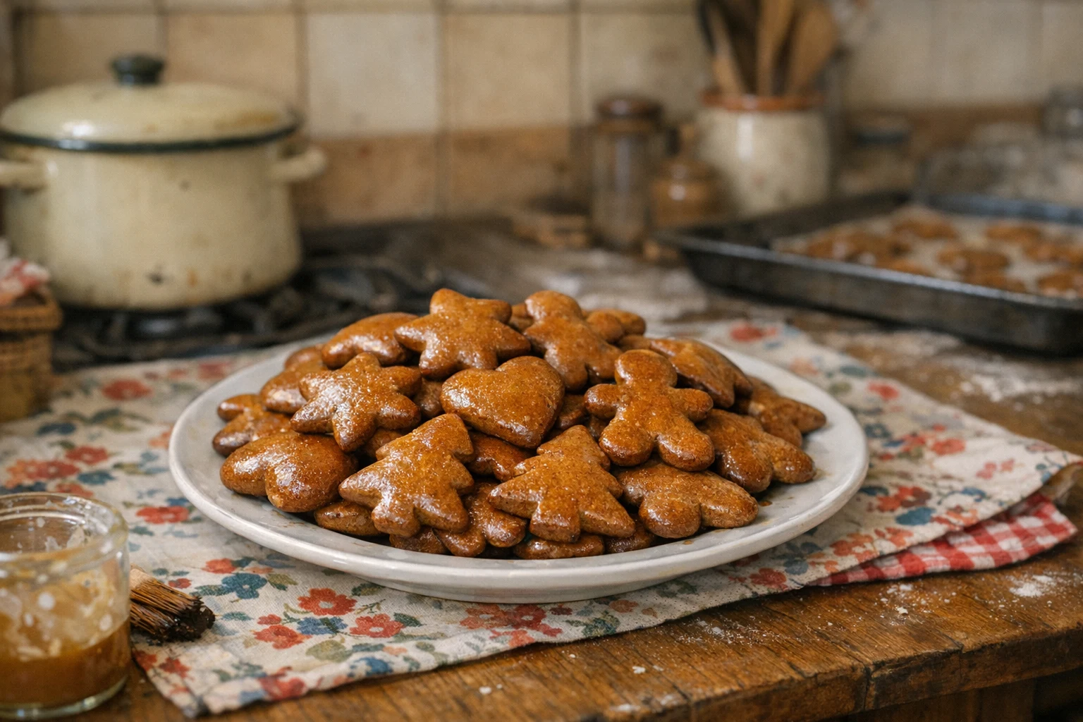 Weiche Weihnachtslebkuchen