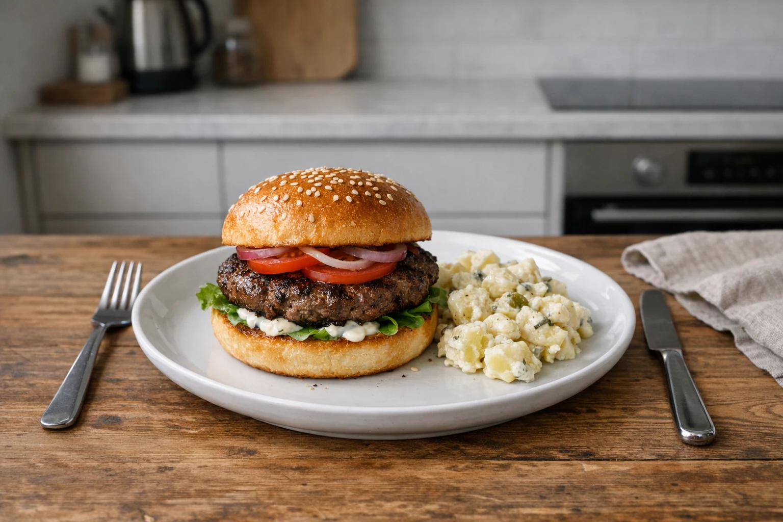 Hausgemachter Burger