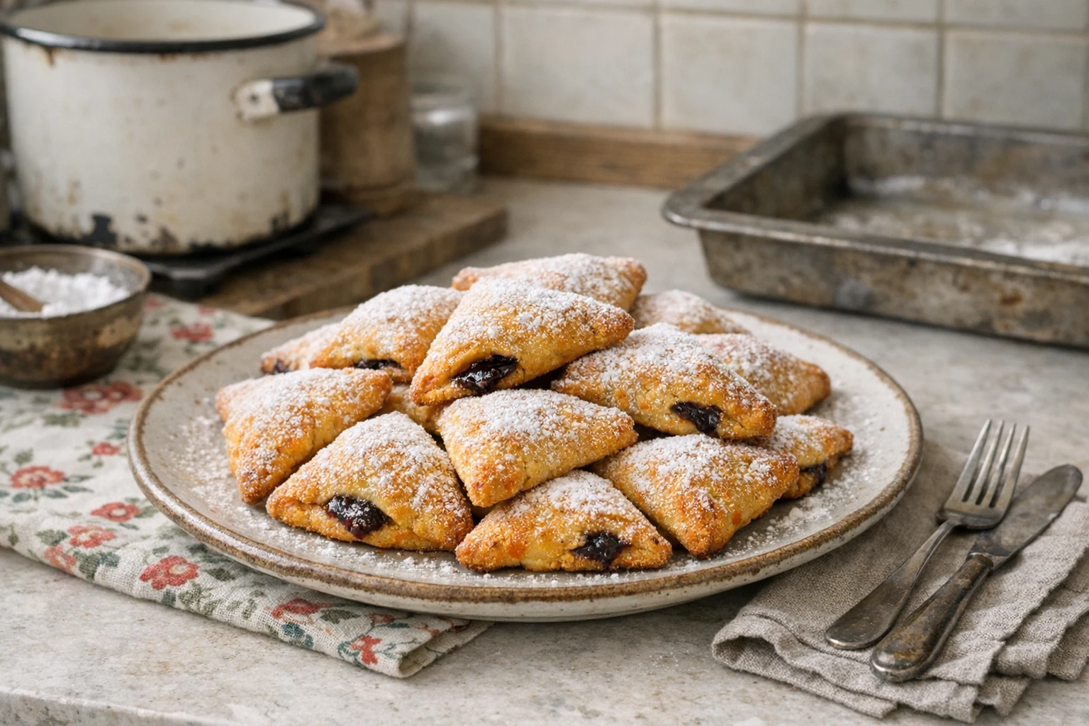 Karottentaschen mit Pflaumenmus