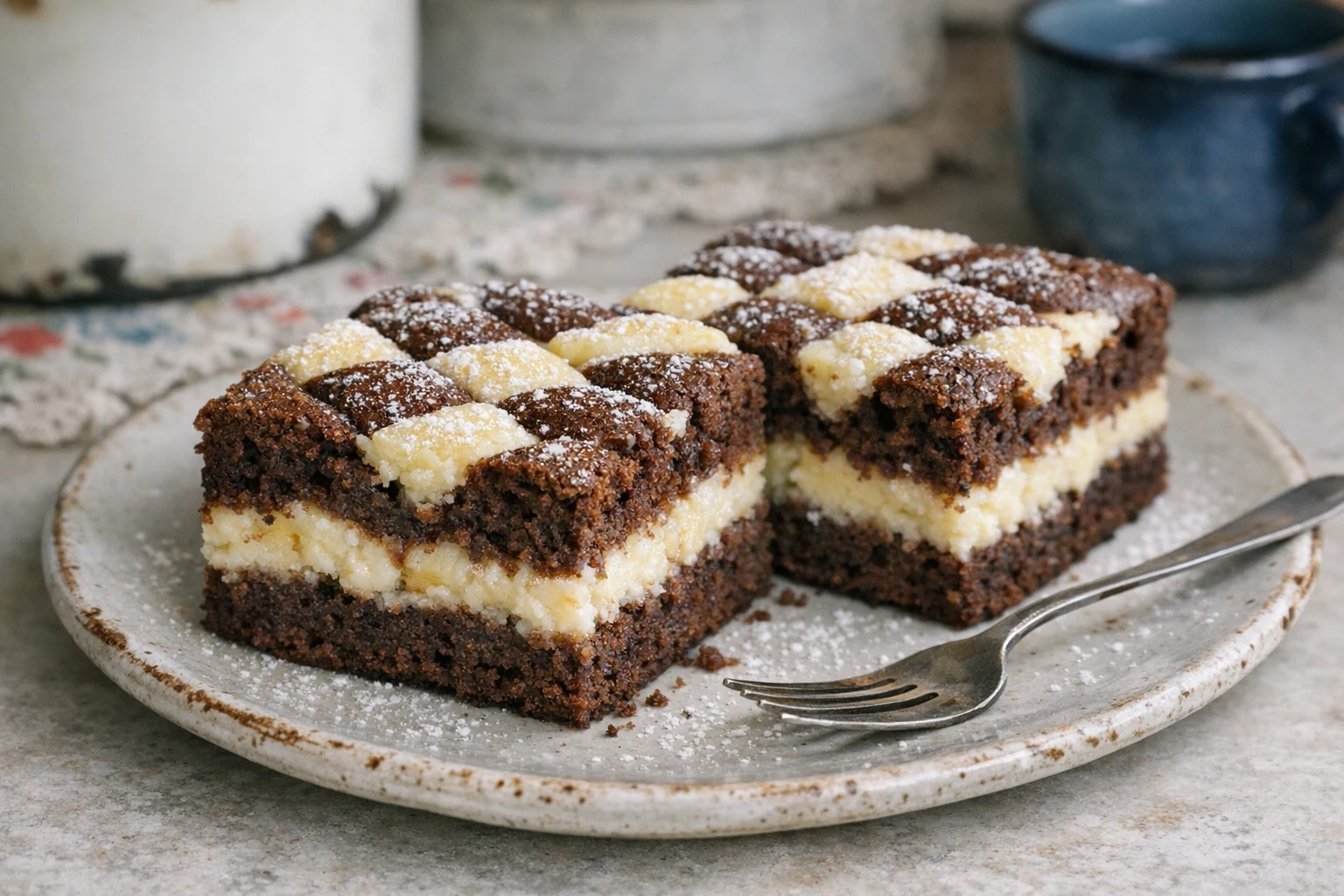 Steppdecken-Kuchen