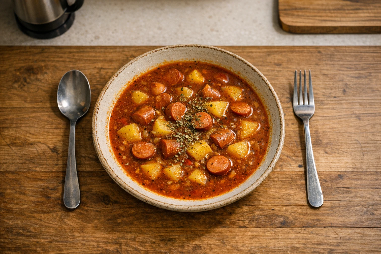 Schnelle Gulaschsuppe